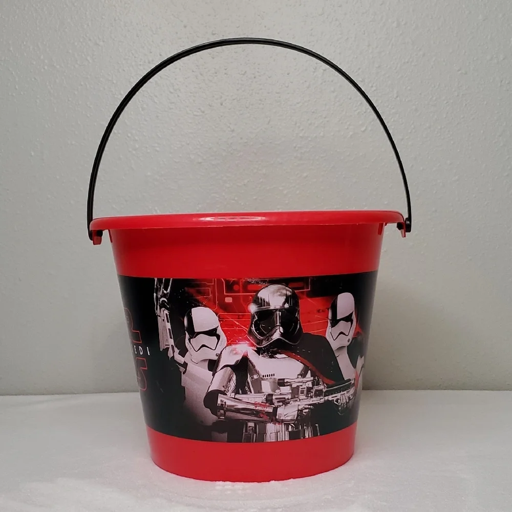 Star Wars Bucket The Last Jedi Storm Trooper Halloween Costume Beach Toys